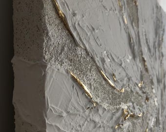 Respiro – Dipinto originale con texture 80x70 cm | Duetto madre e figlia
