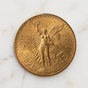 1943 Mexican Coin - Etsy