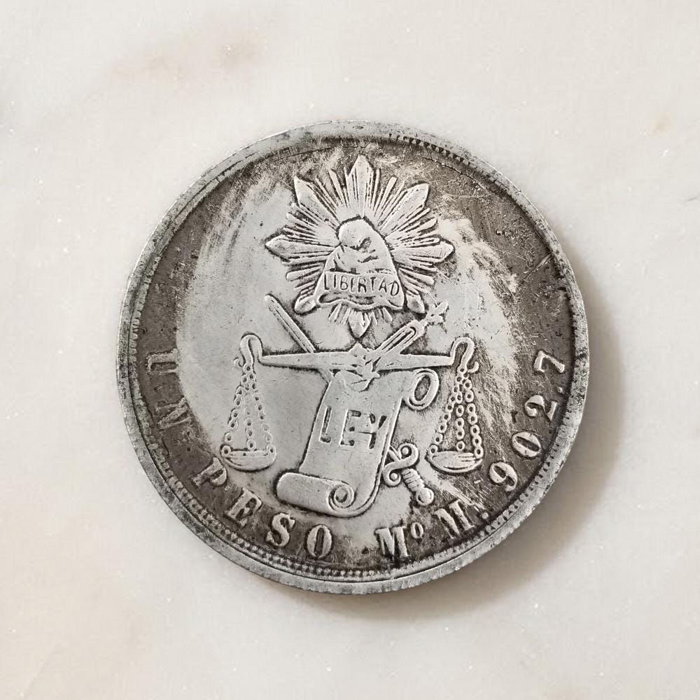 Rare Mexican Coin Value - Etsy