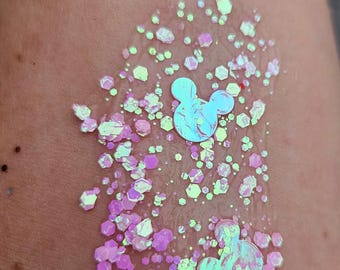 Glittergels muishaar