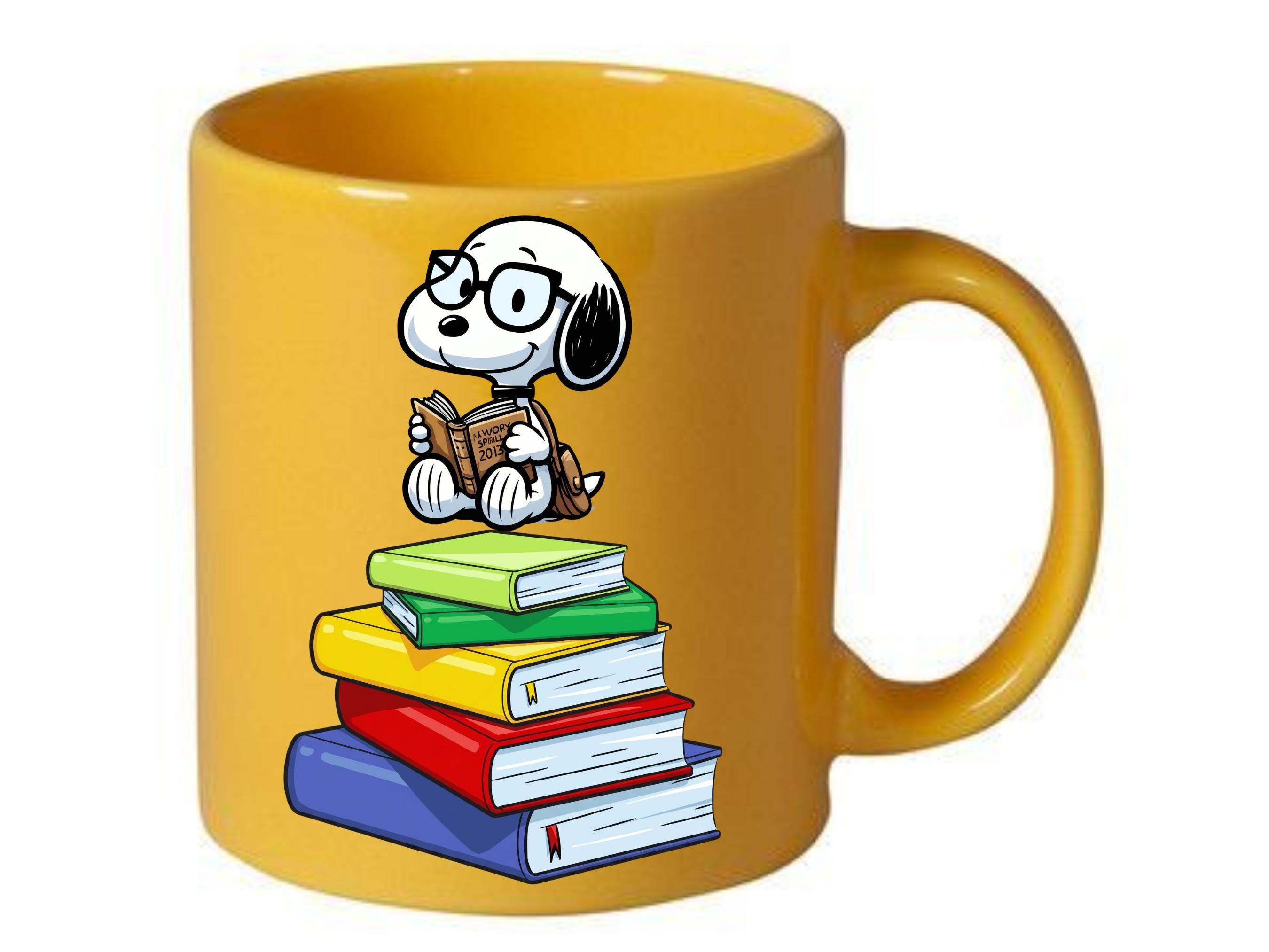 Snoopy Reading Sticker Snoopy Reading Clipart Bundle | Cartoon Dog Book Lover Graphics ...