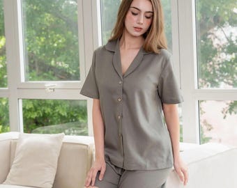 Chemise et mini-pantalon night dre6