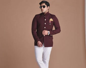 Manteau de mariée Jhodpuri