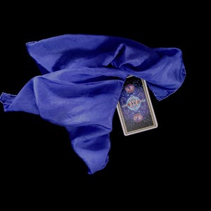 Twilight Silk Tarot-Tuch - - Handgefärbtes 20 "x 20" Altartuch ... 100% Seide