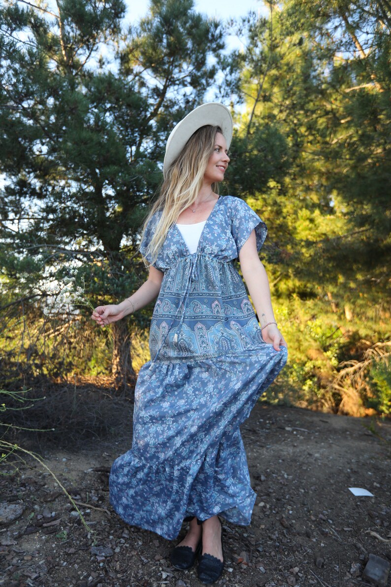 eco friendly maxi dress