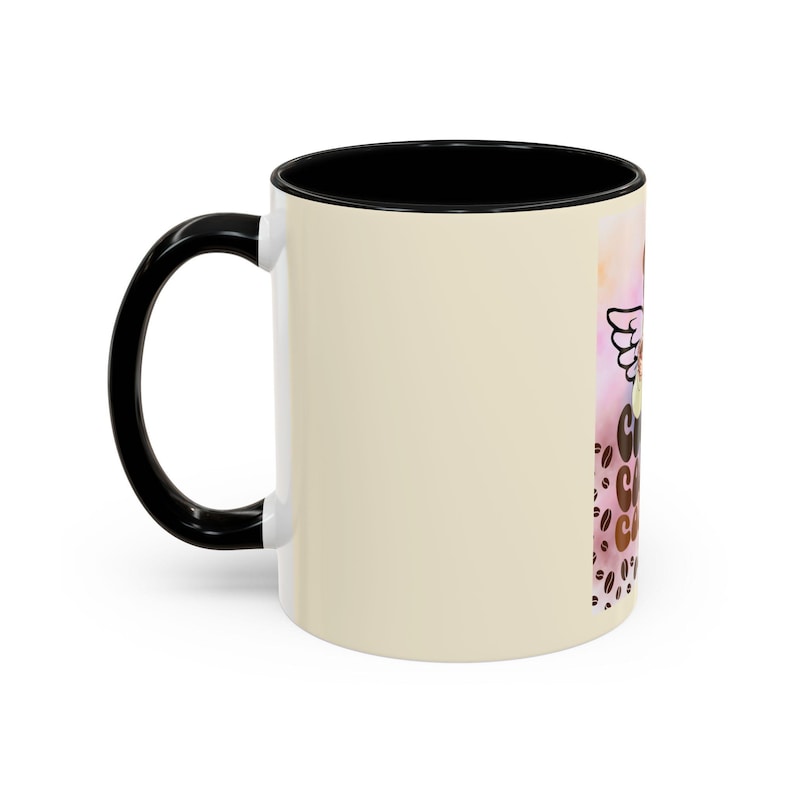 Coffee Angel Illustration Mug | Coffee Mug image 3