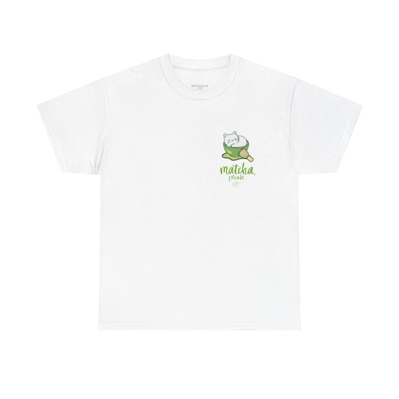 Matcha Latte Love T-Shirt | Katze und Matcha Tee
