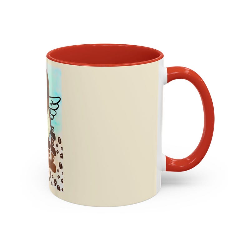 Coffee Angel Illustration Mug | Coffee Mug image 20