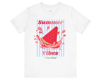 Summer Vibes Watermelon Slice T-Shirt | Stay Juicy