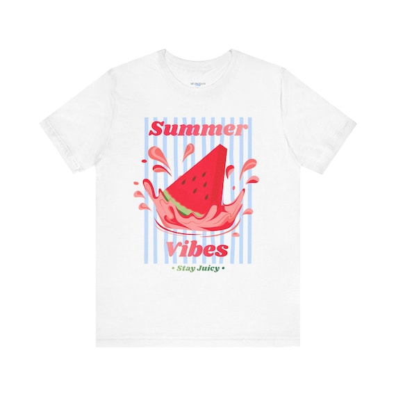 Summer Vibes Watermelon Slice T-Shirt | Stay Juicy