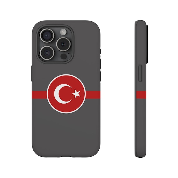 Turkish Graphic Phone Case | Tough Case, Turkey Flag