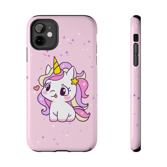 Tough Phone Cases - Unicorn x Glitter