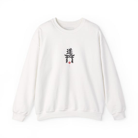Kanji Symbol sweatshirt | Torii Gate small chest design