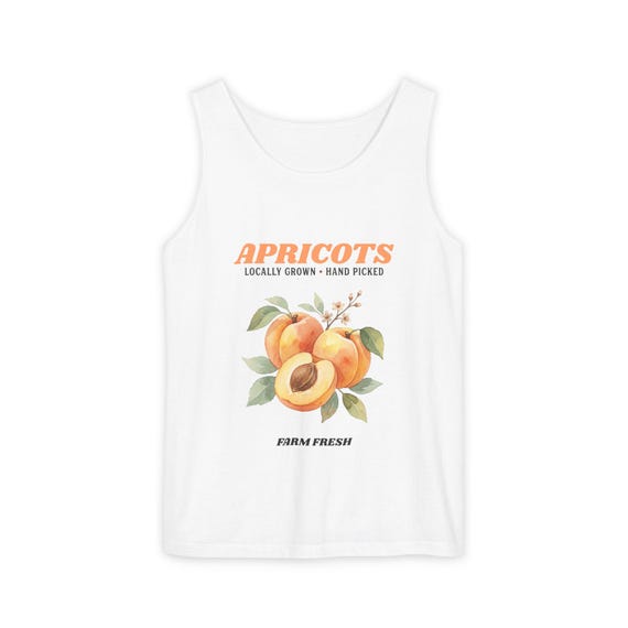 Apricots Tank Top | Vintage Fruits