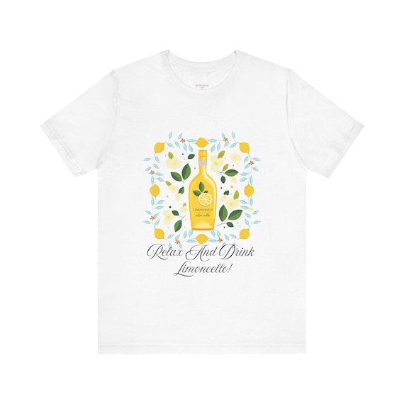Limoncello T-Shirt | Relax And Drink Limoncello
