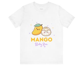 Mango Sticky Rice T-Shirt | Cute Kawaii Illustration