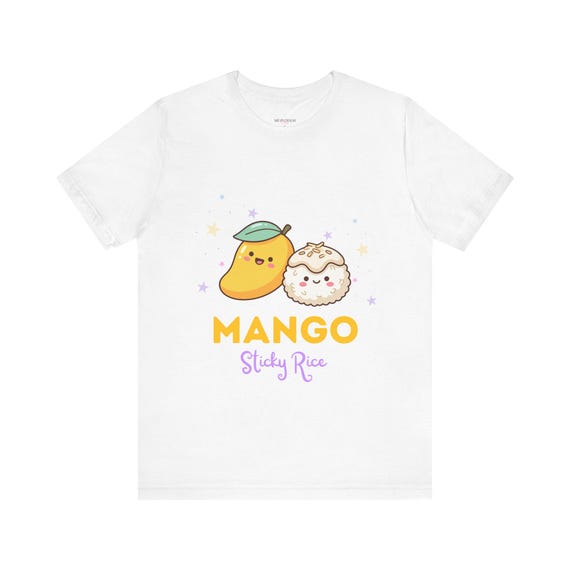 Mango Sticky Rice T-Shirt | Cute Kawaii Illustration