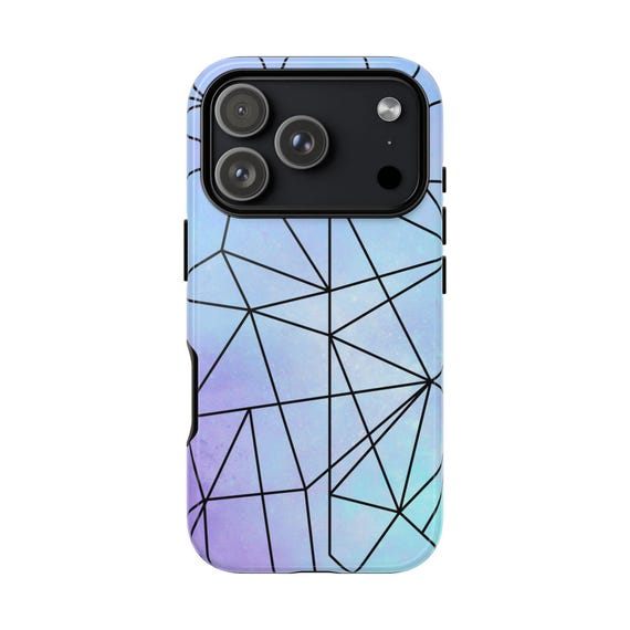 Geometric Line Art Phone Case | Tough Case