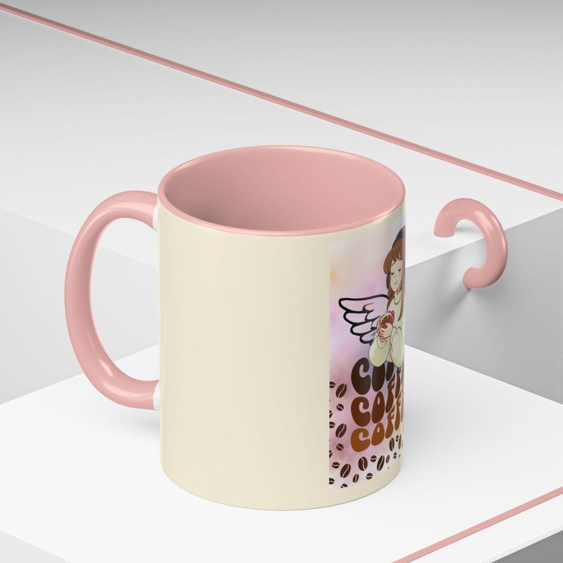 Coffee Angel Illustration Mug | Coffee Mug image 18