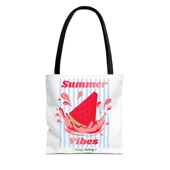 Summer Vibes Watermelon Tote Bag | Stay Juicy