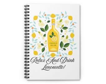 Limoncello Spiral Notebook | Ruled Journal
