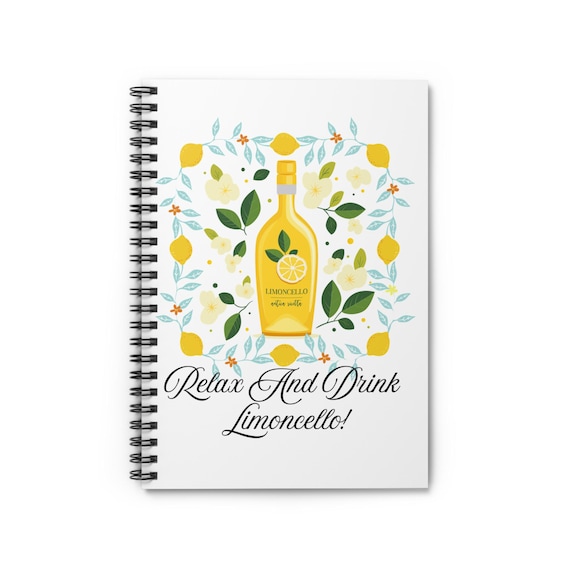 Limoncello Spiral Notebook | Ruled Journal