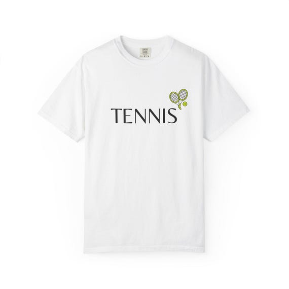 Tennis & Tonic T-shirt | Tennis Rackets and Ball Graphic