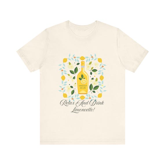 Limoncello T-Shirt | Relax And Drink Limoncello