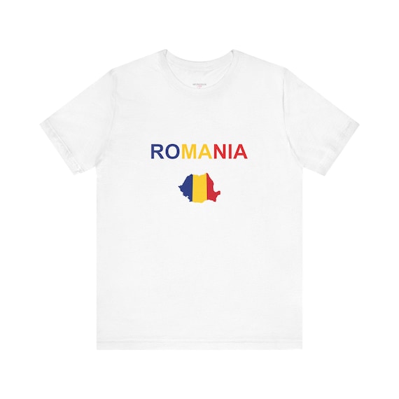 Romanian Flag T-Shirt | Colors Of The Romanian Flag