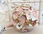 fantasy wedding, wizard inspired bouquet, any colour, alternative, brooch bouquet, whimsical bouquet, floral flower posy wedding
