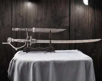 Lady Maria Rakuyo Replica Sword - Bloodborne Dual Blade Cosplay Prop