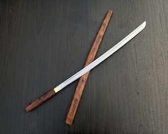Hand Forged Japanese Tanto Sword | Samurai Shirasaya Ninja Blade | Katana Stye Sword