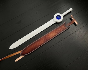 Handmade Finn's White Sword - Adventure Time Stainless Steel Cosplay Collectible Prop Sword