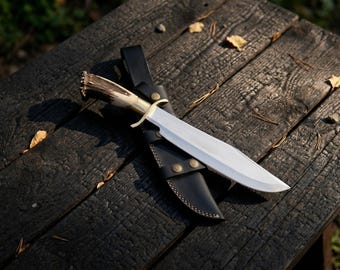 Inglorious Basterds Aldo Raine Bowie Knife Replica | Handmade Movie Collectible Gift for Him