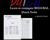 Learn How to Conjugate Regular Dutch Verbs Like a Native