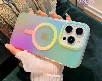 Aurora Gradient  Magnetic Case Rainbow Shield