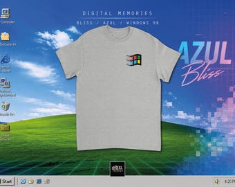 Windows 98 T-Shirt | Retro Computer Tee | Vintage PC Shirt | Tech Nostalgia Gift | Y2K Aesthetic | Digital Memories | Y2K t shirt