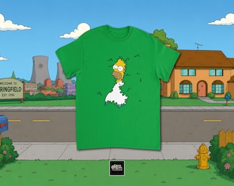Homer Simpson tshirt | Homer hedge tee | Meme tshirt | The Simpsons shirt | Humor tee | Funny shirt | The Simpsons TV show | Simpsons fan