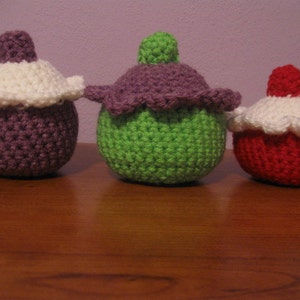 Cupcake pattern PDF file