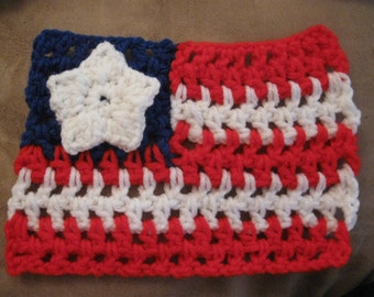 Flag  applique crochet  pattern PDF file