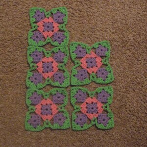 Butterfly Granny Square Pattern PDF File