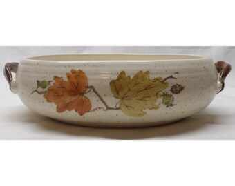 Metlox PoppyTrail "Woodland Gold" OVAL BAKER #5663