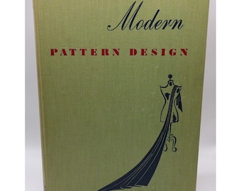 Modern patroonontwerp door Harriet Pepin 1942 1e editie HC/ NO DJ Funk & Wagnalls