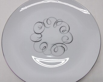SET OF 4 Style House "RHYTHM"  10 1/2" Dinner Plates ~ Japan