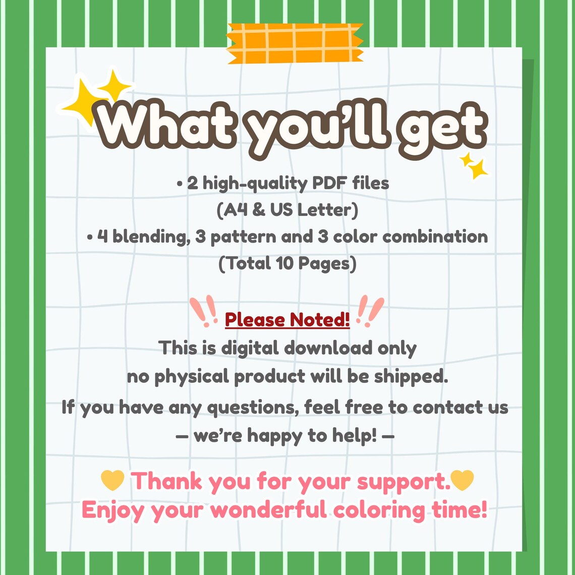 Coloring Tutorial Practice Sheets Coloring Practice Worksheet Printable | Blending and Pattern Practice ...