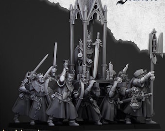 Highlands Miniatures Pielgrzymi Graala
