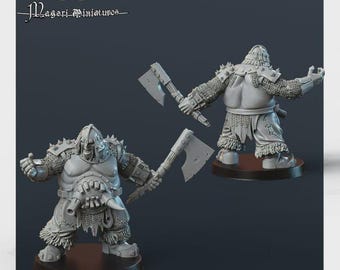 Bohaterowie ogrów Magori Miniatures