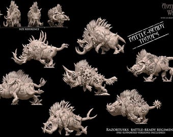 Avatars Of war Razortusks