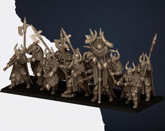 Highlands Miniatures Norse Huscarls