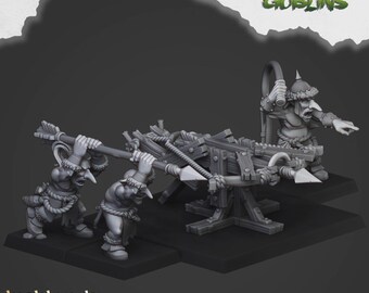 1 Highlands Miniatures Steppe Goblin Duża Kusza